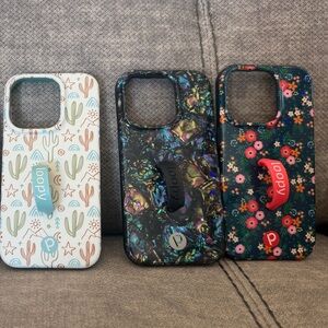 Loopy iPhone 14 Pro Cases - Multicolor Designs